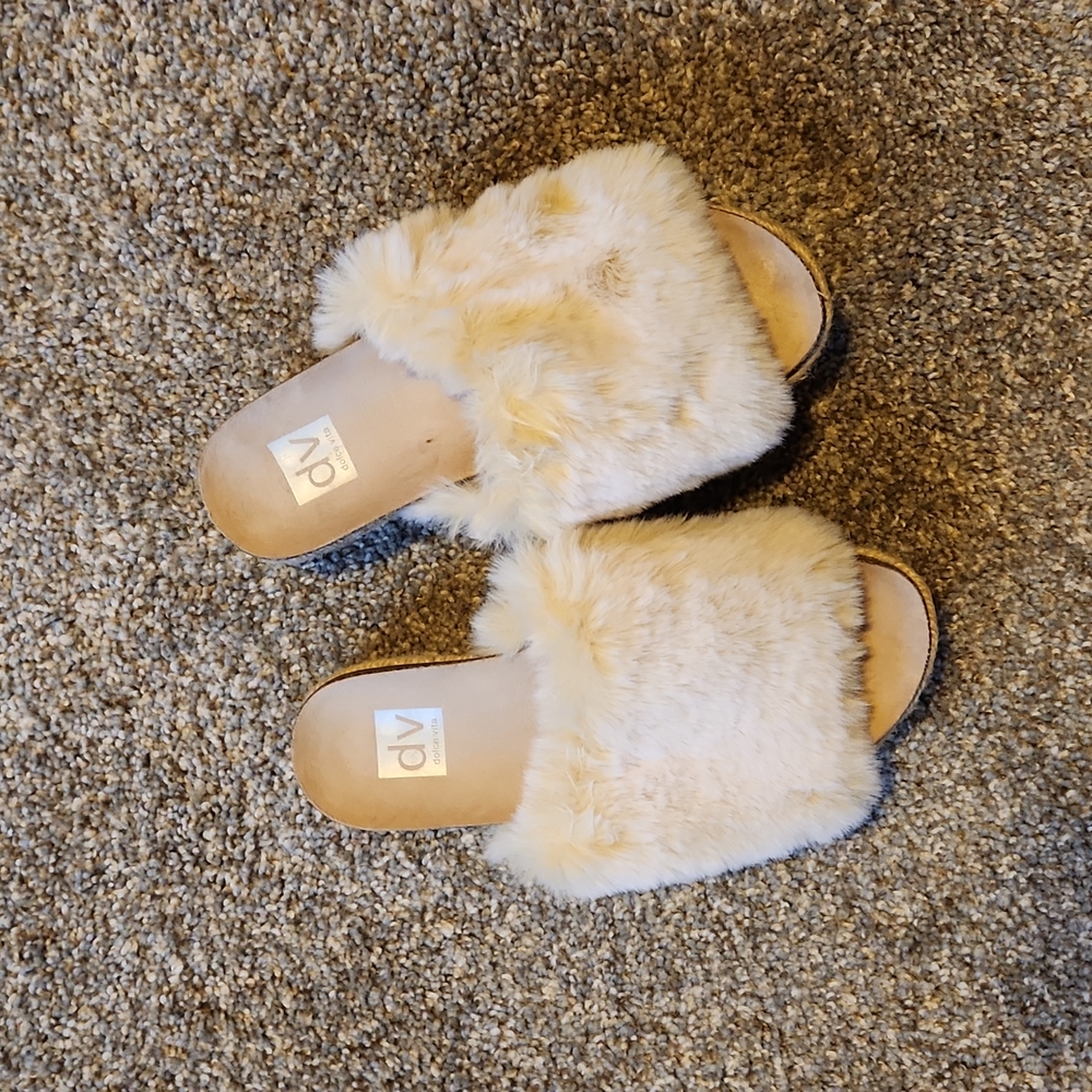 Inca sports bottom fur slides